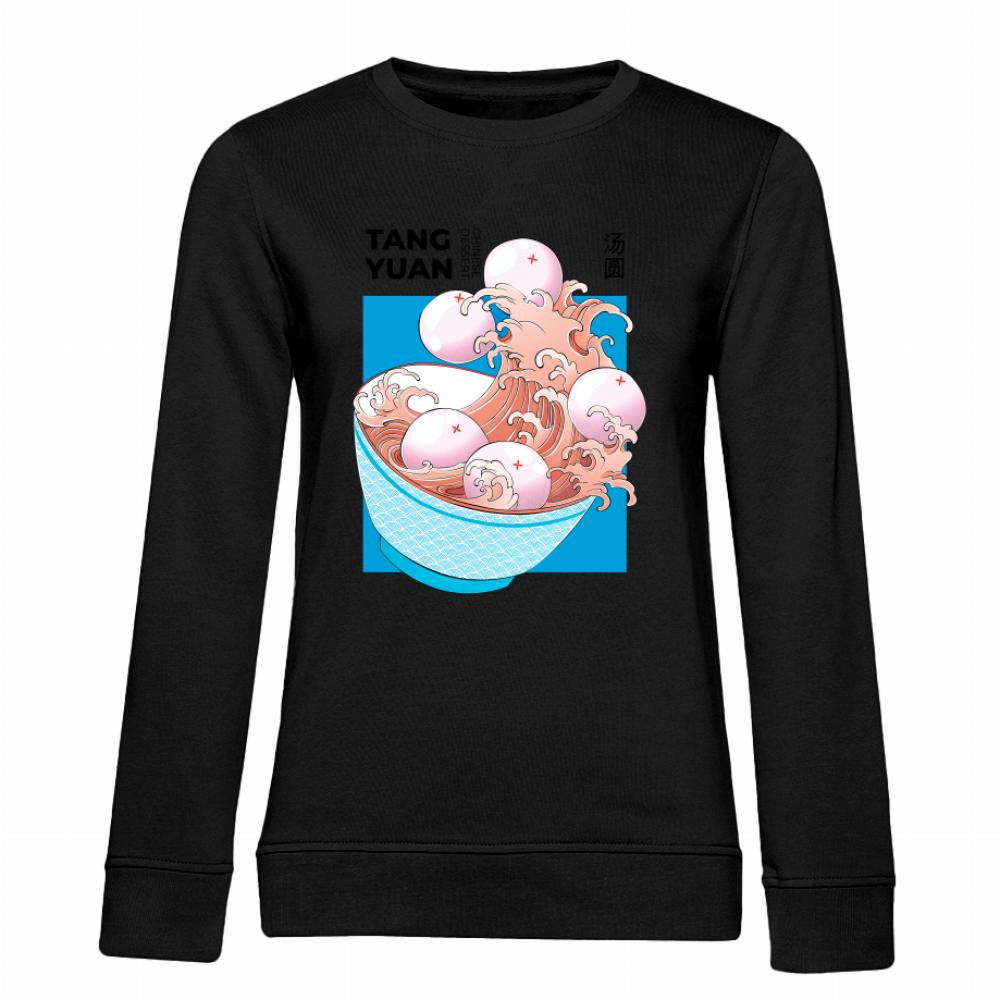 Tang Yuan 2 bluza damska bez kaptura kolor pink