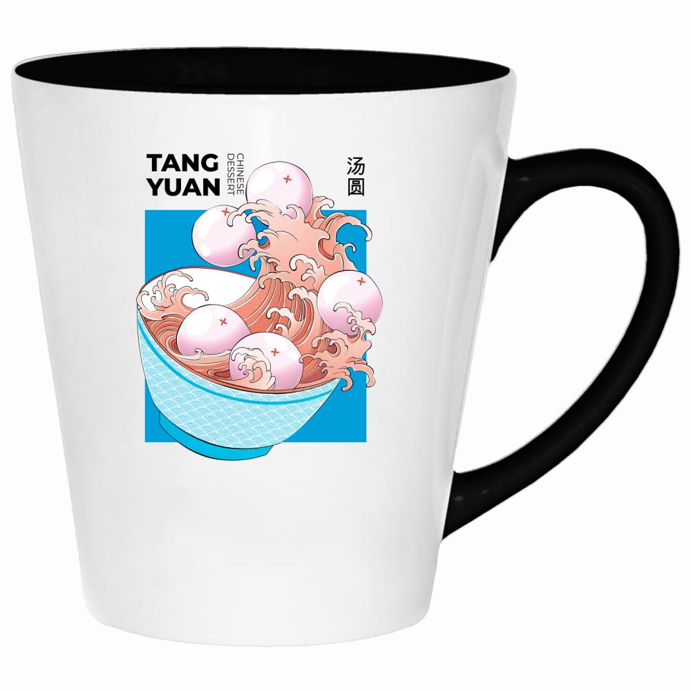 Tang Yuan 2 kubek latte kolor jasnoniebieski