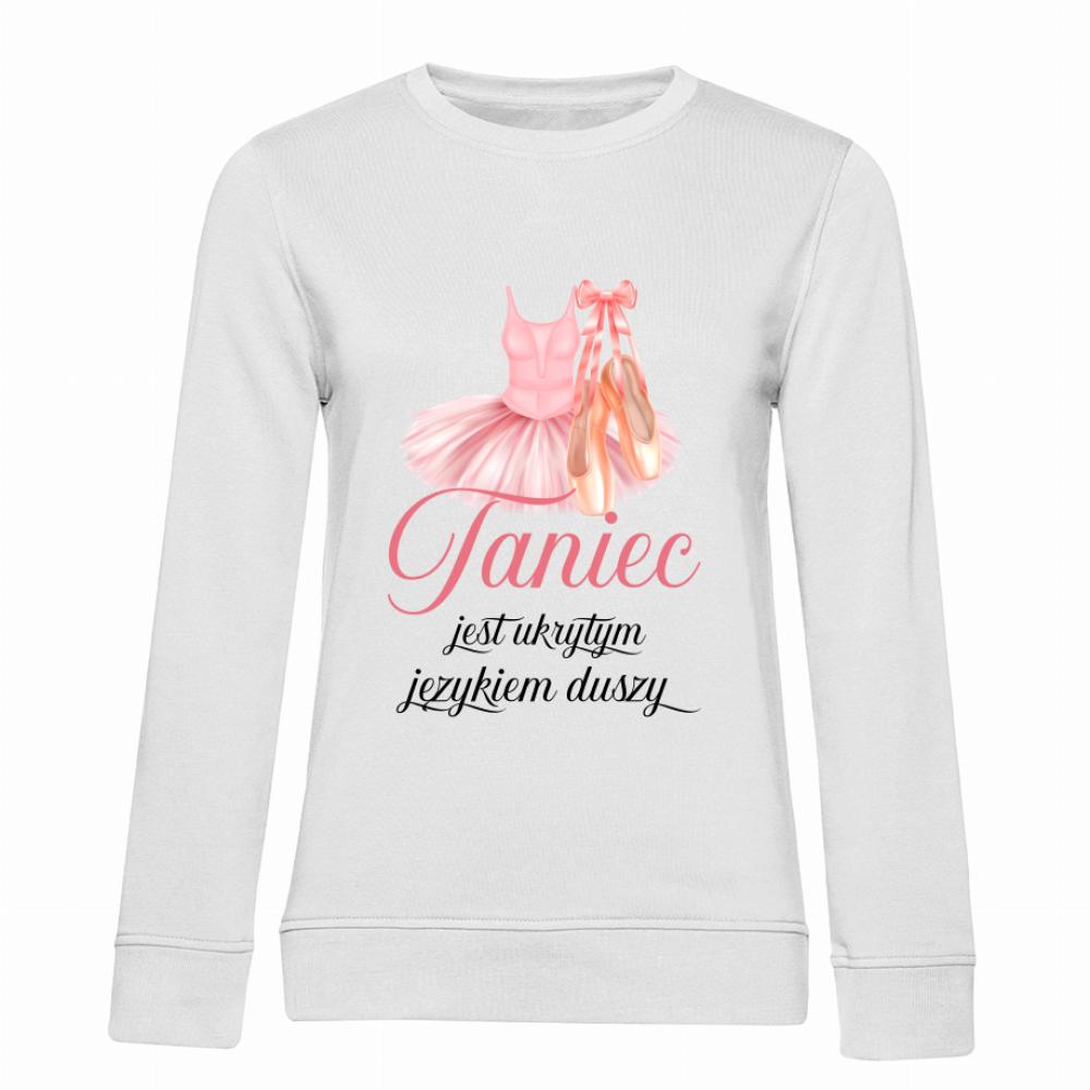 Taniec jest ukrytym językiem duszy bluza damska bez kaptura