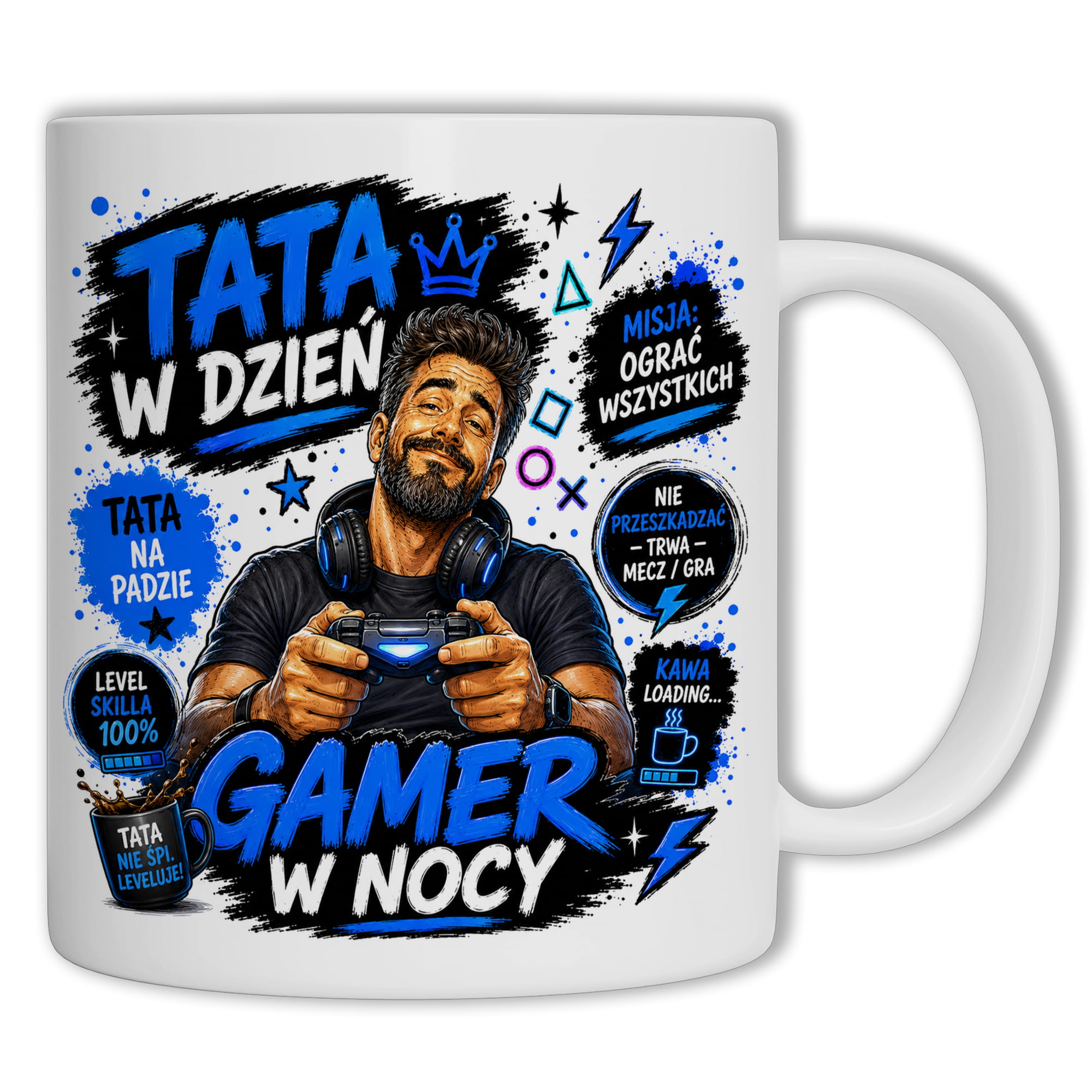 Tata w dzień, gamer w nocy