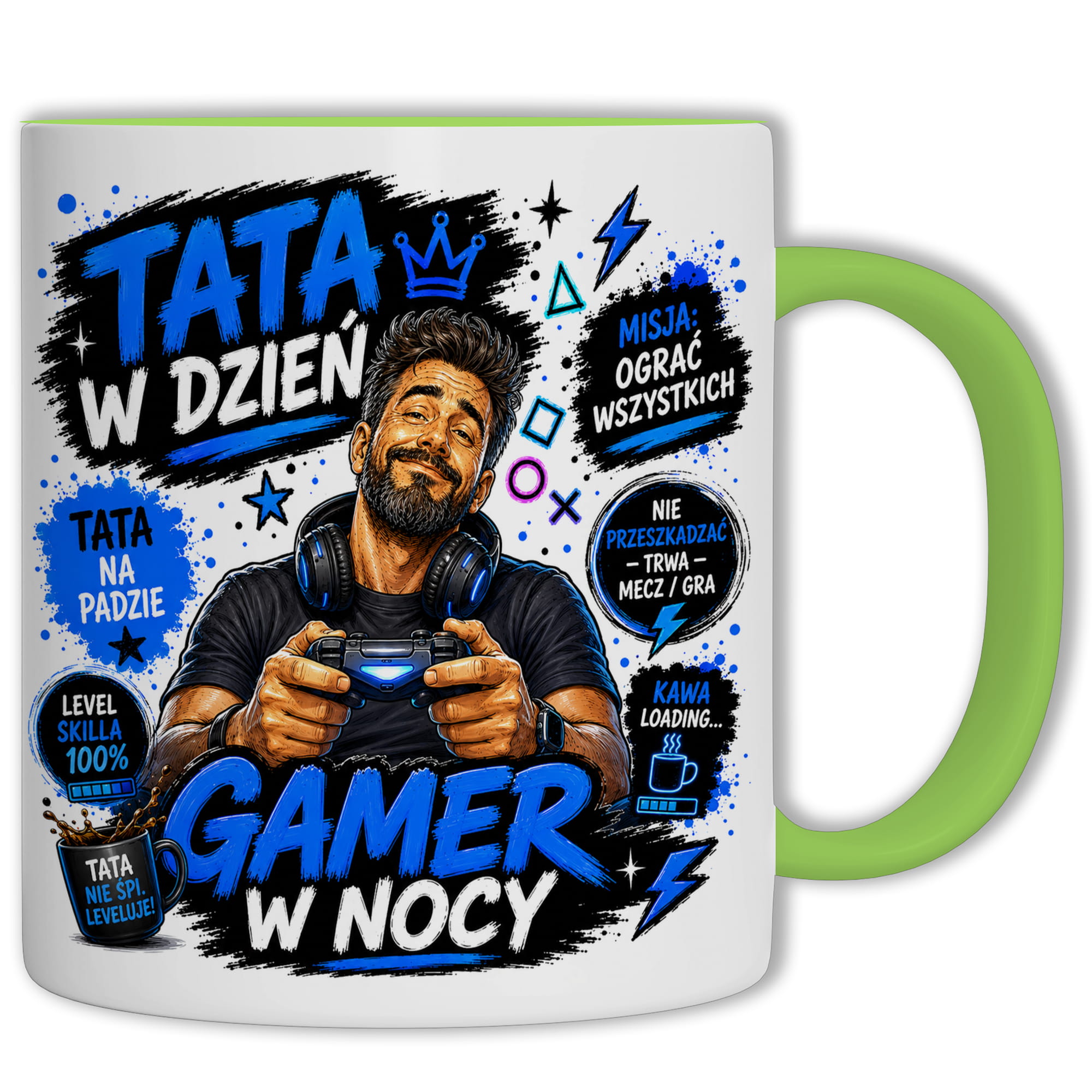 Tata w dzień, gamer w nocy