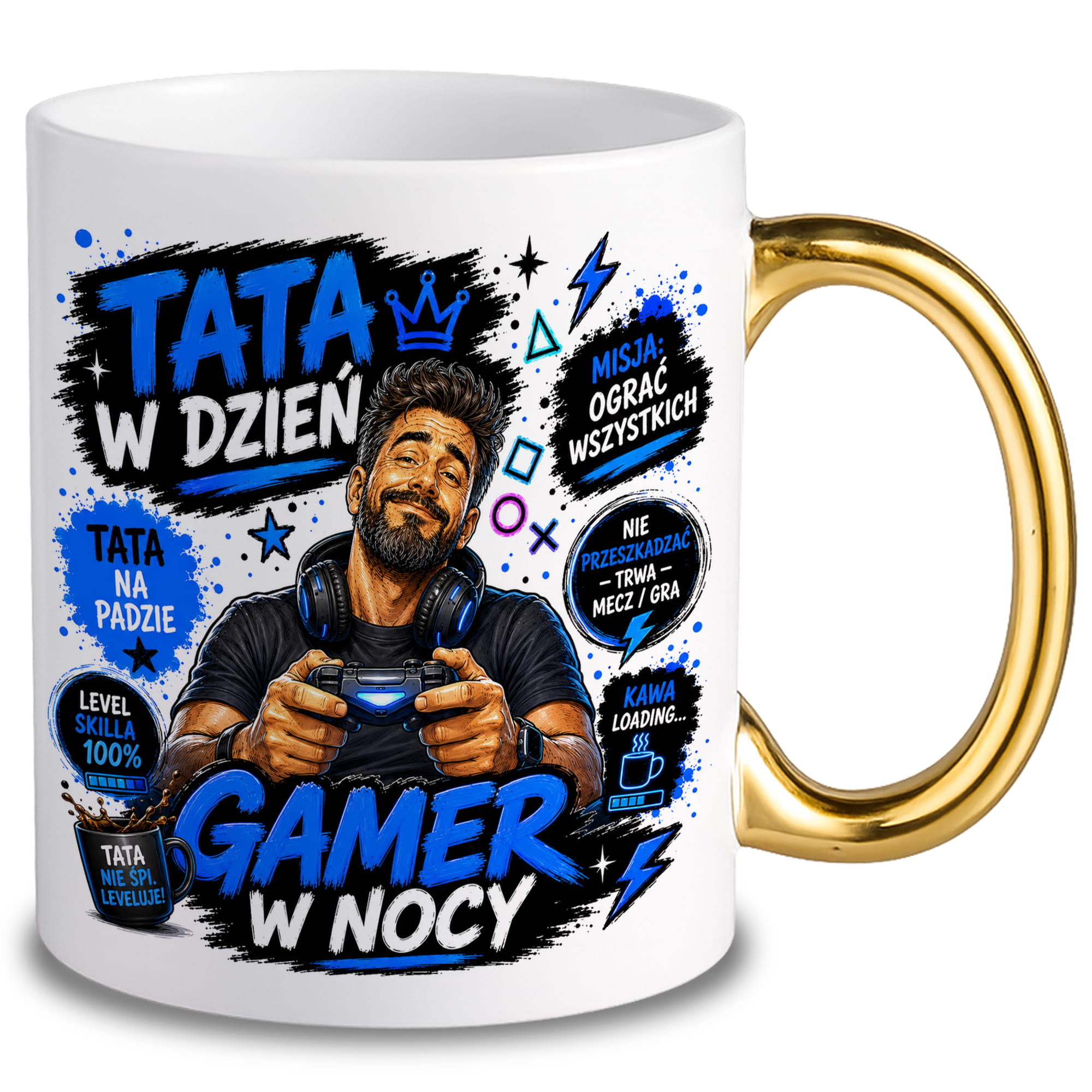 Tata w dzień, gamer w nocy