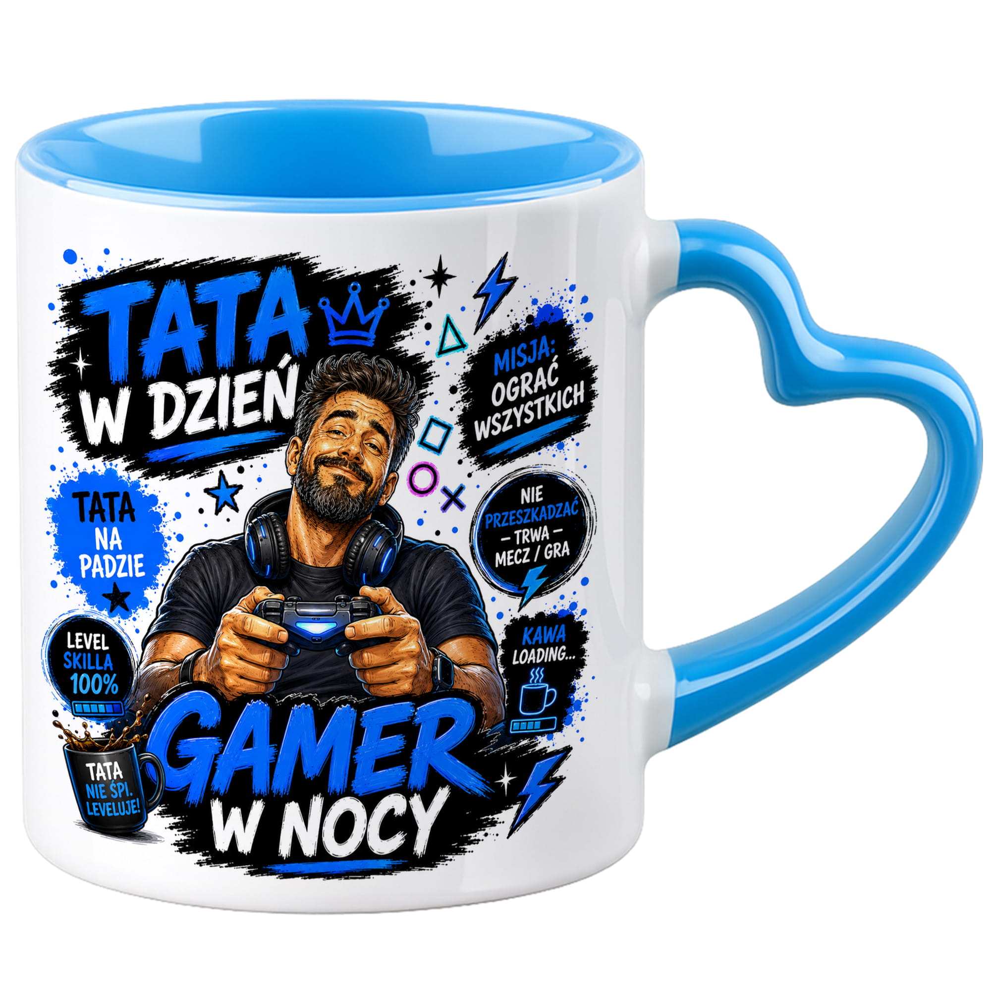 Tata w dzień, gamer w nocy