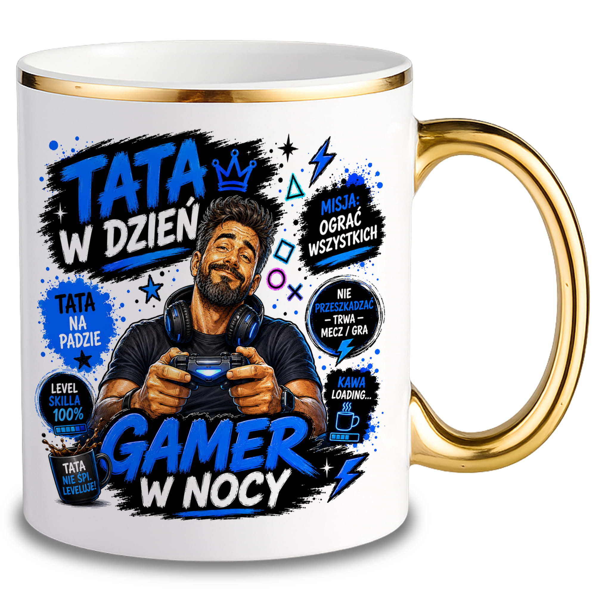 Tata w dzień, gamer w nocy