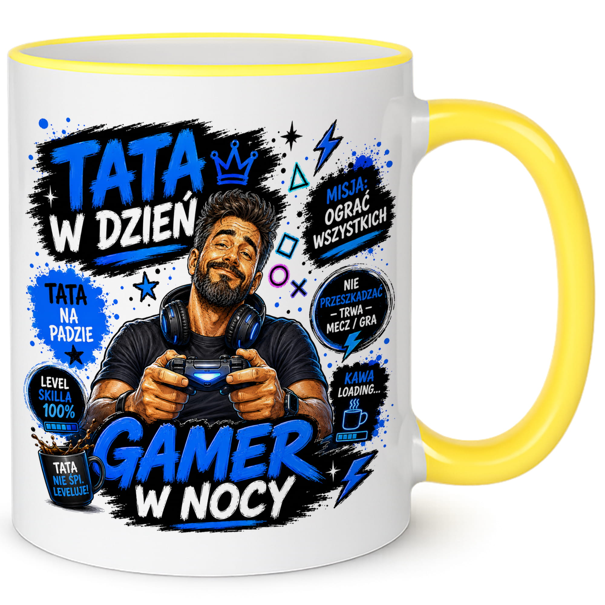 Tata w dzień, gamer w nocy