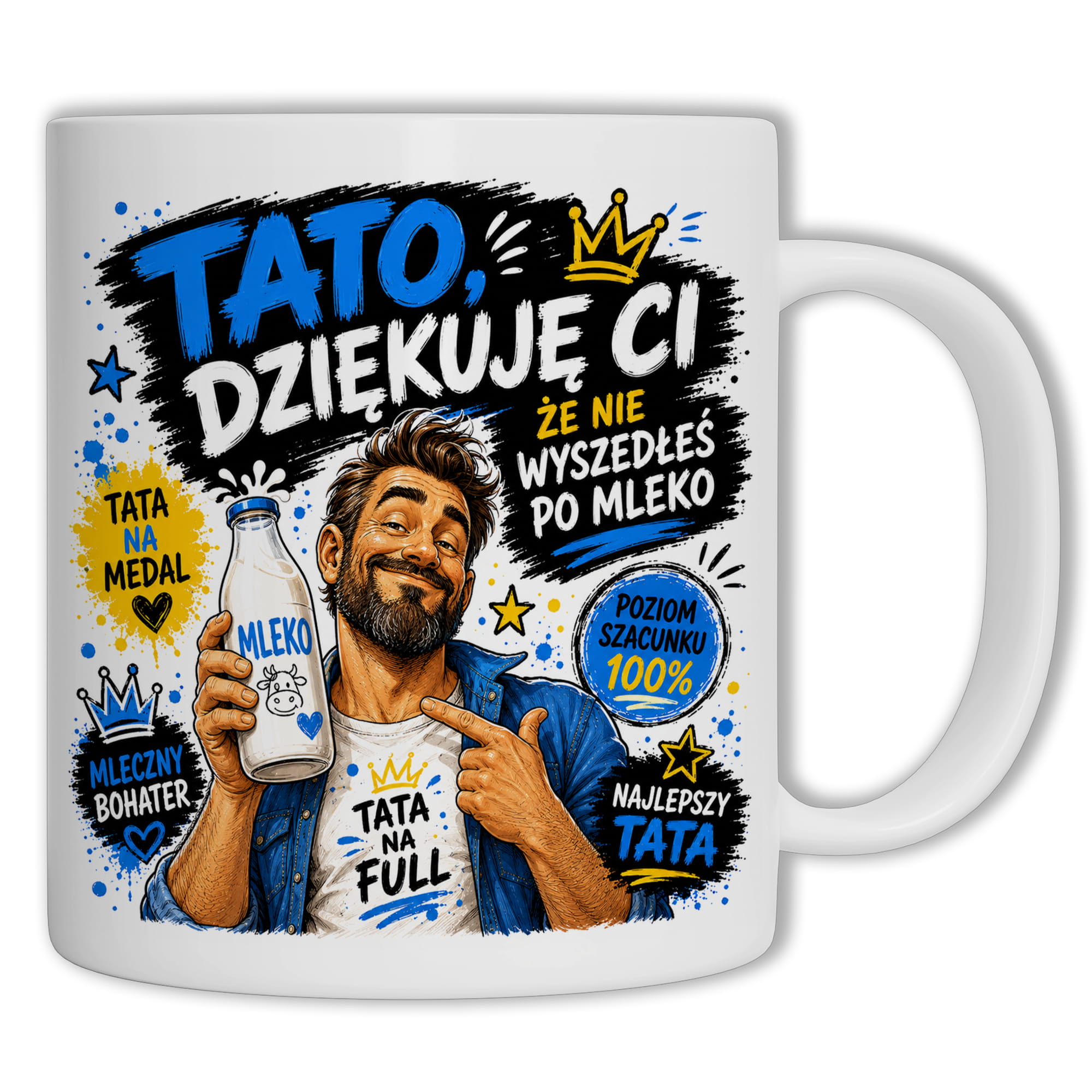 Tato, dziękuję Ci, że nie wyszedłeś po mleko