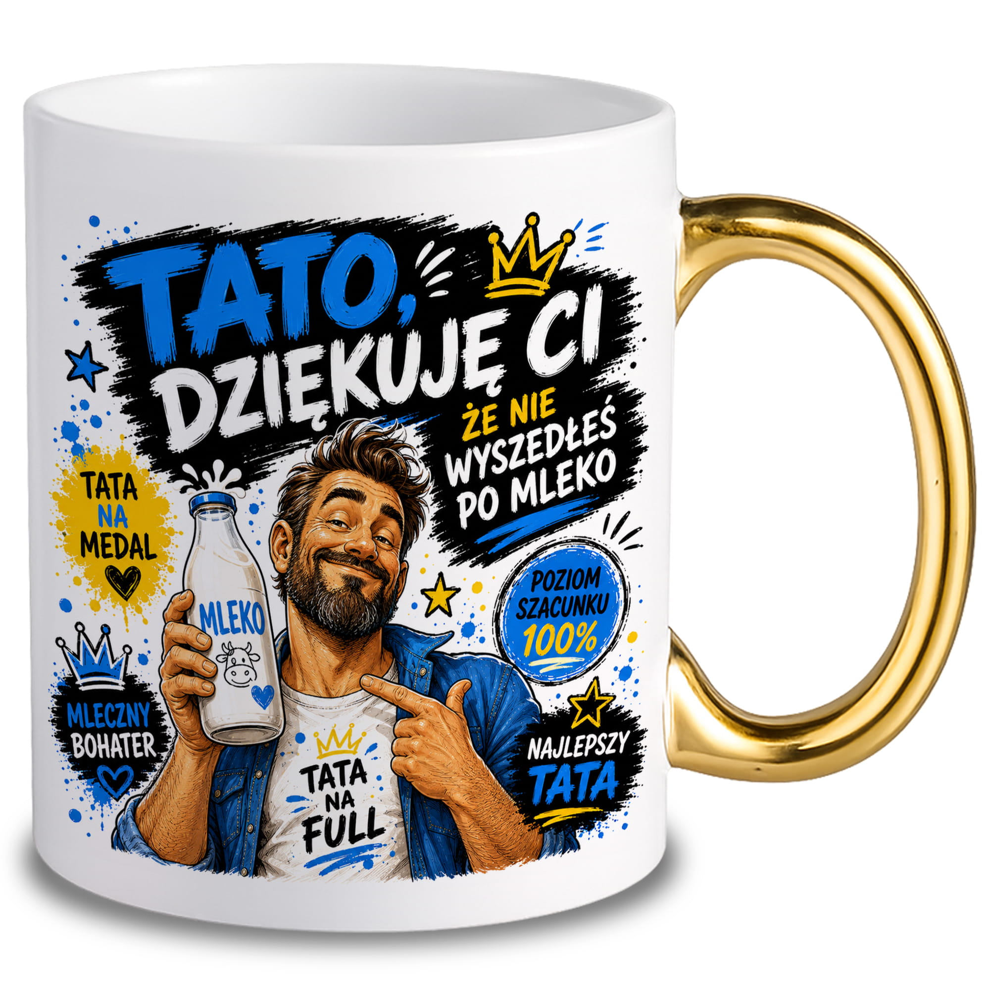 Tato, dziękuję Ci, że nie wyszedłeś po mleko