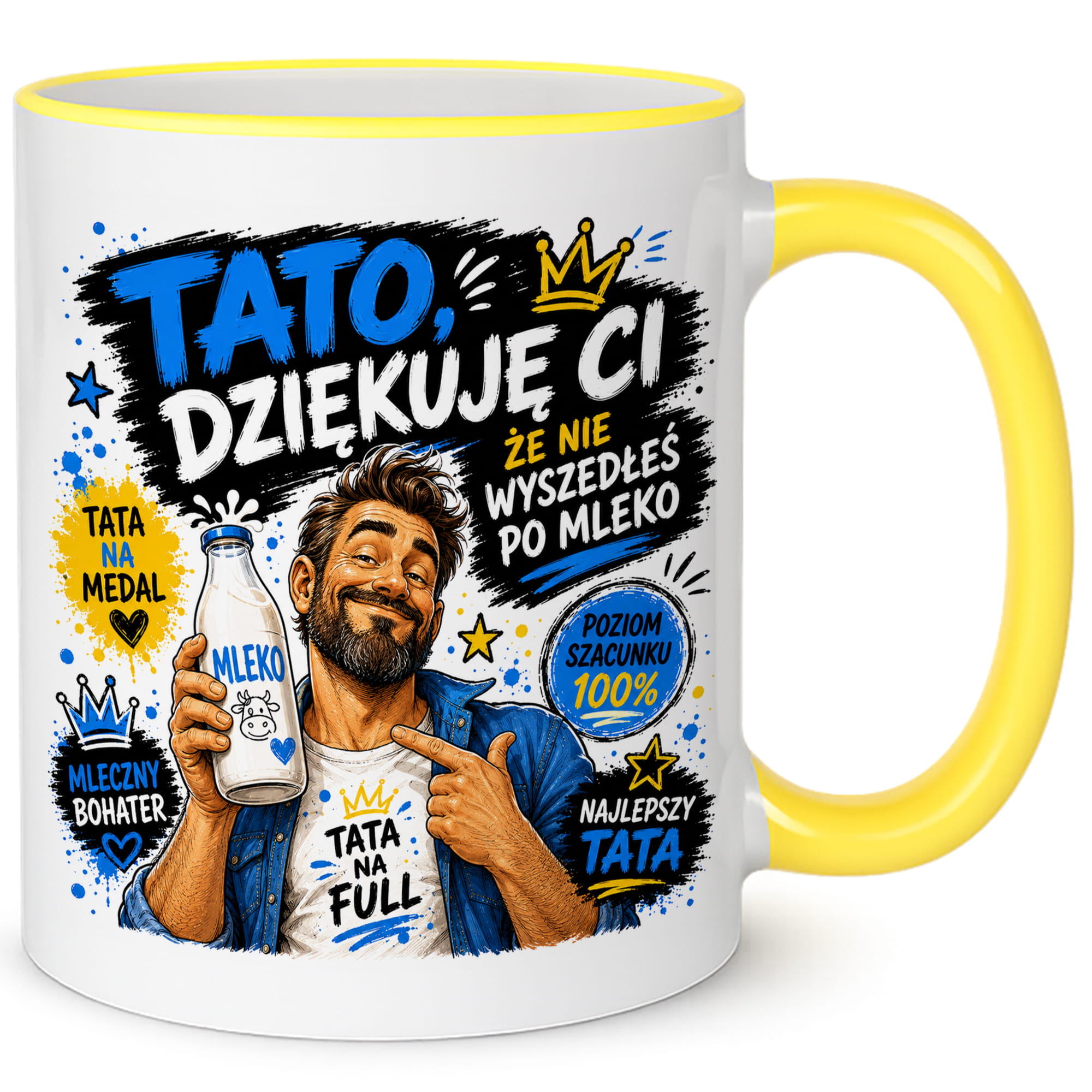 Tato, dziękuję Ci, że nie wyszedłeś po mleko