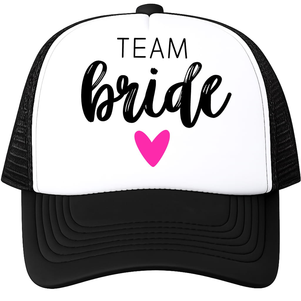 TEAM BRIDE 3 czapka z daszkiem kolor czarny