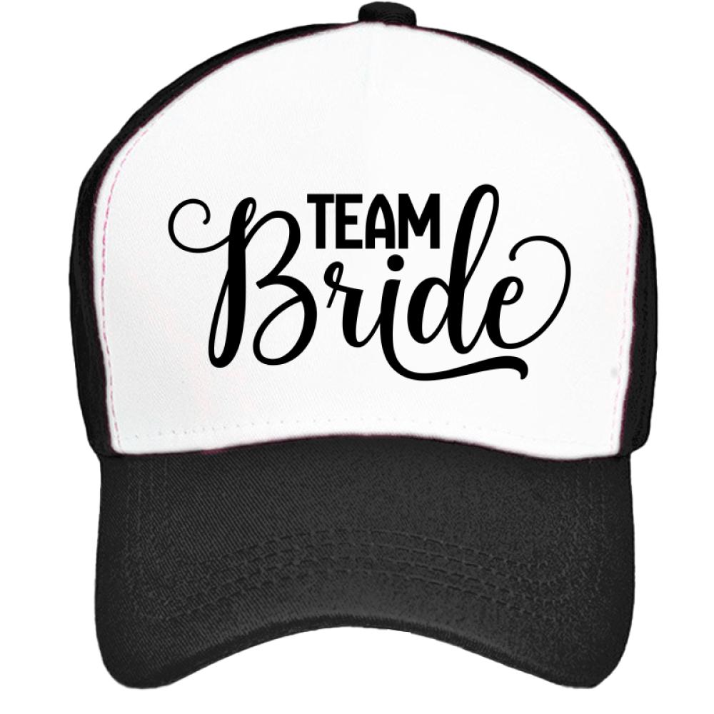 Team Bride 5 czapka z daszkiem kolor czarny