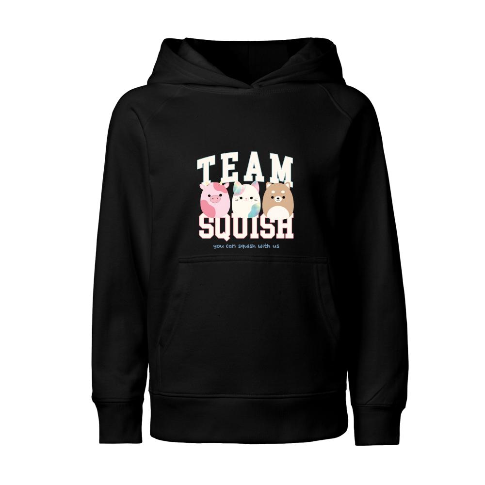 Team Squish Białe bluza junior