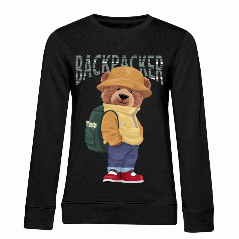 Teddy Backpacker bluza damska bez kaptura