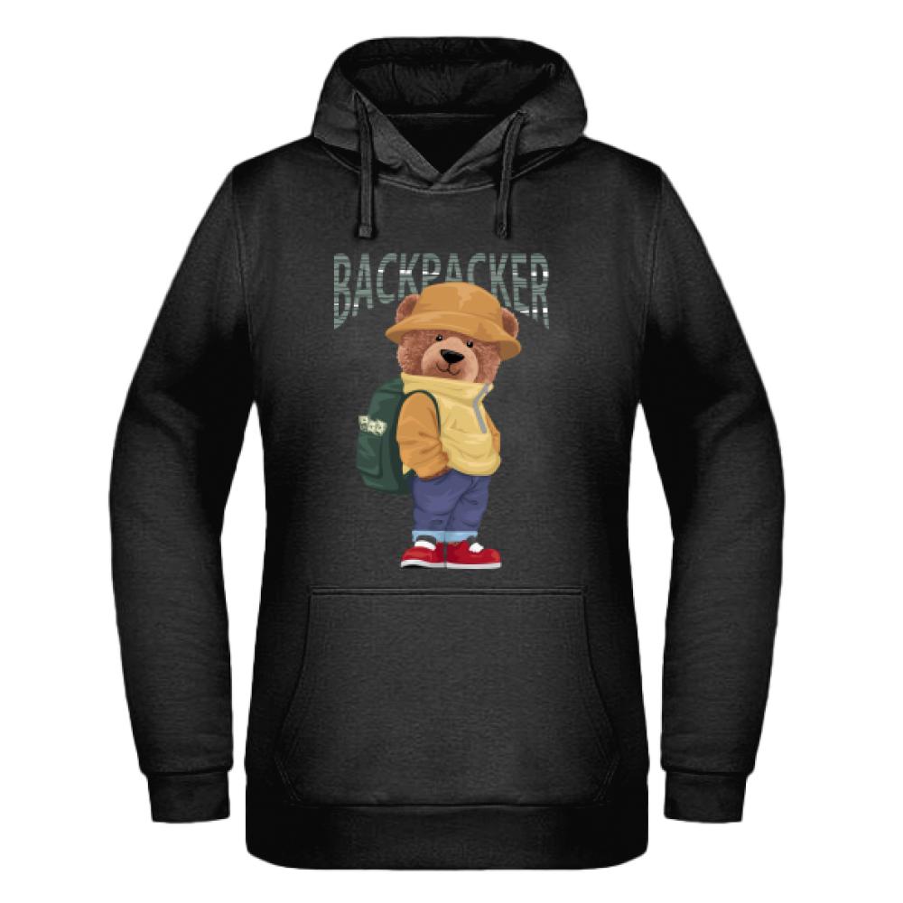 Teddy Backpacker bluza damska z kapturem