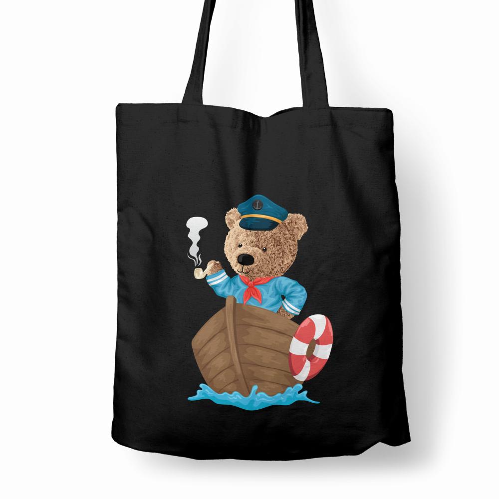 Teddy Captain torba bawełniana