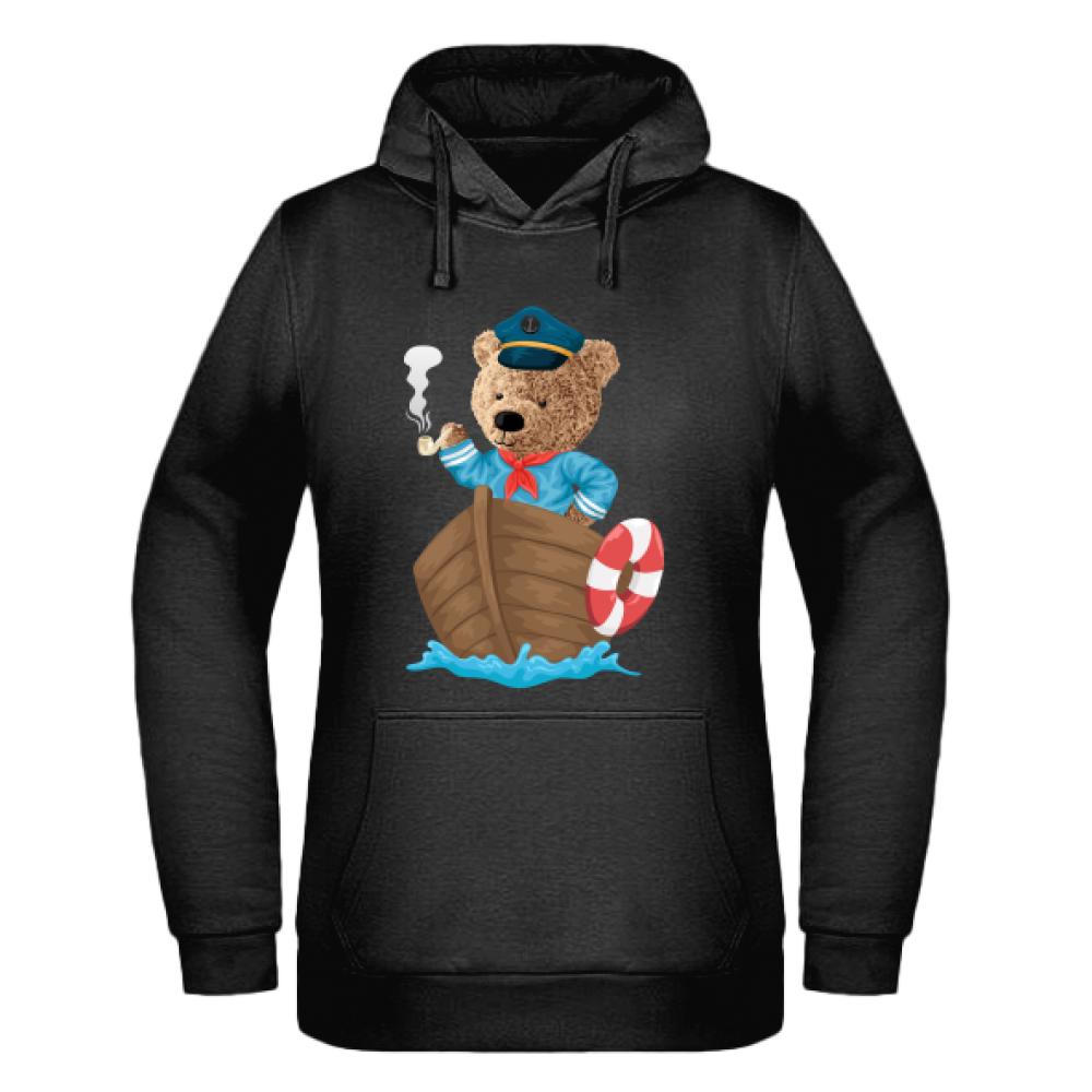 Teddy Captain bluza damska z kapturem