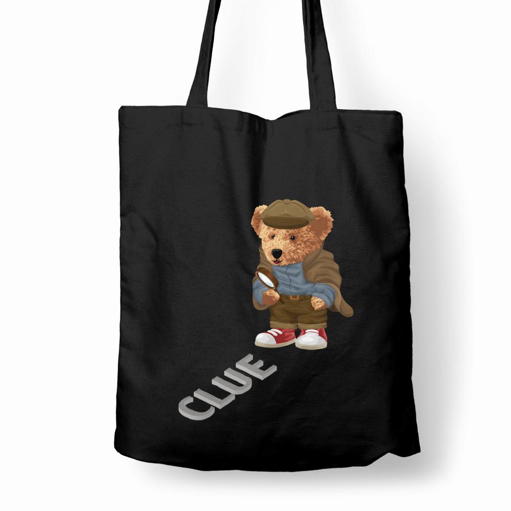Teddy Clue torba bawełniana