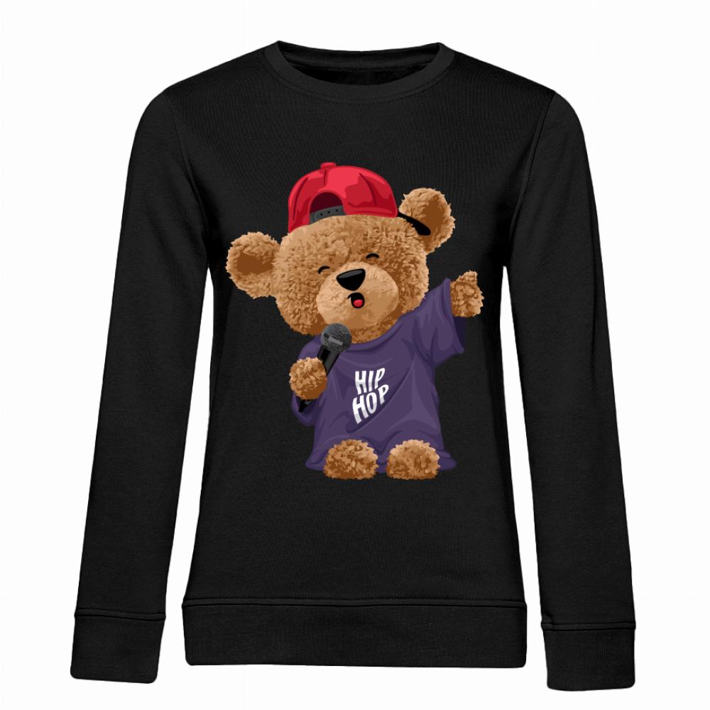 Teddy Hip Hop bluza damska bez kaptura