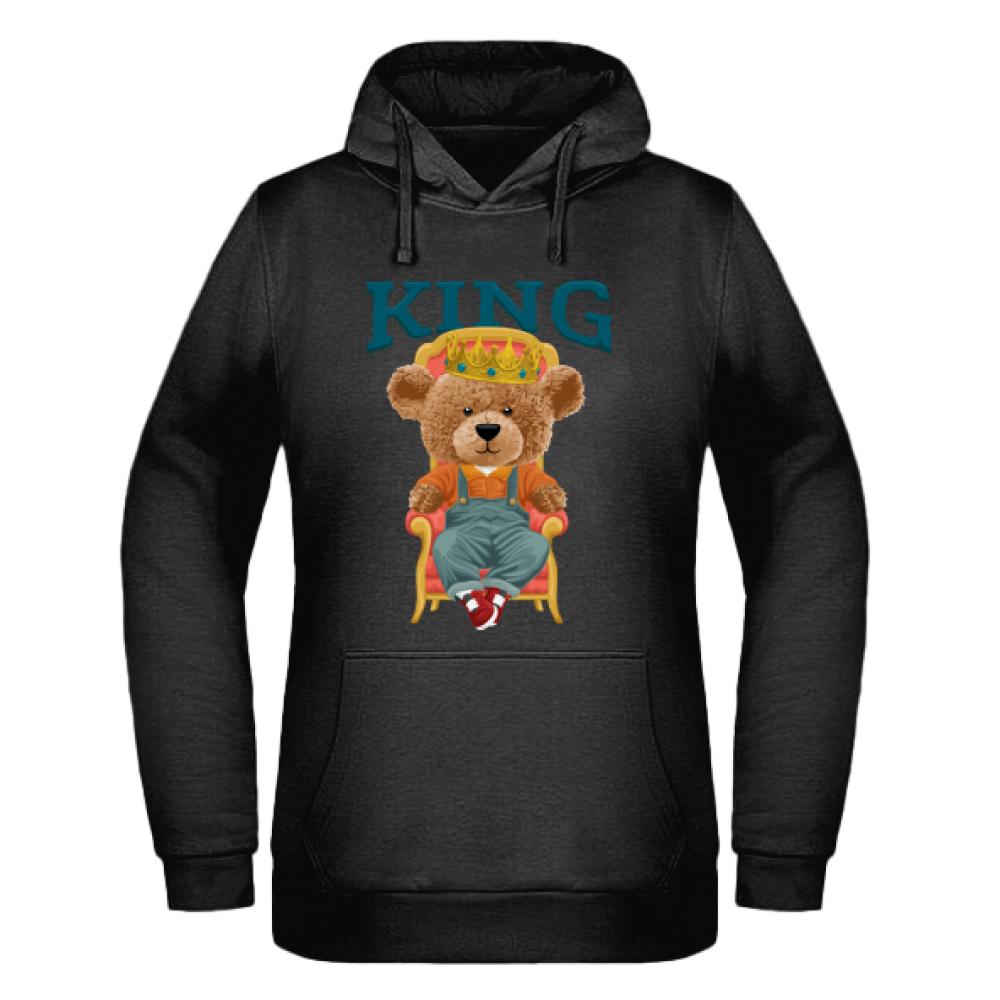 Teddy King bluza damska z kapturem