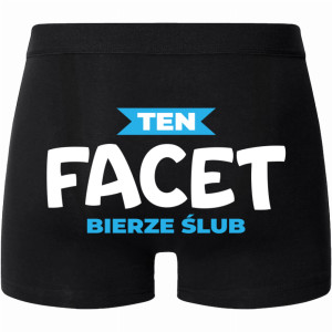 Ten facet bierze ślub
