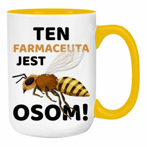 Ten farmaceuta jest osom