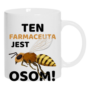 Ten farmaceuta jest osom