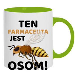 Ten farmaceuta jest osom