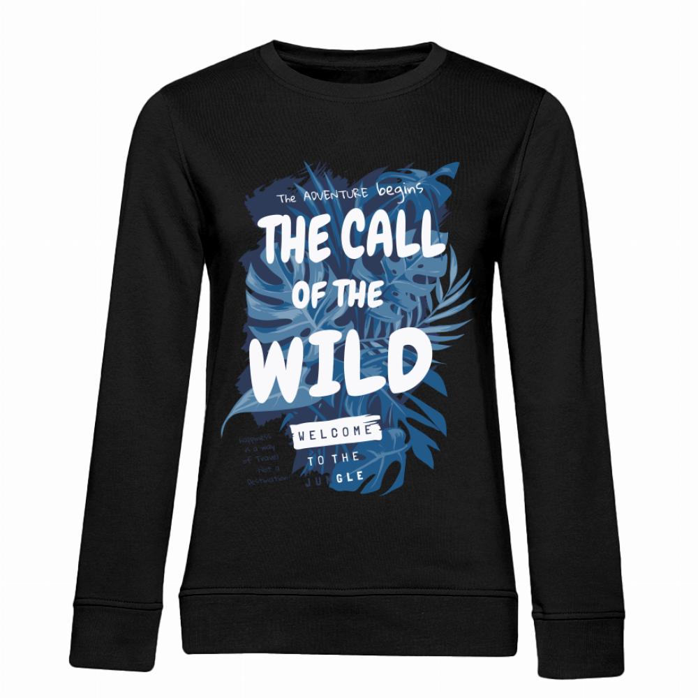 The Call of the Wild bluza damska bez kaptura kolor różowy