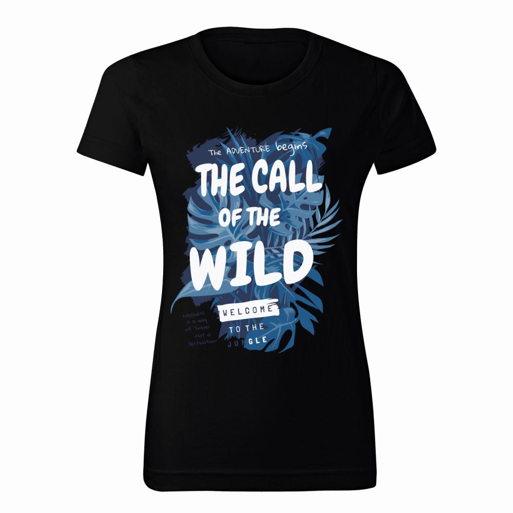 The Call of the Wild koszulka damska kolor navy