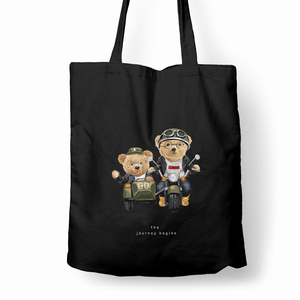 The Journey Begins torba bawełniana