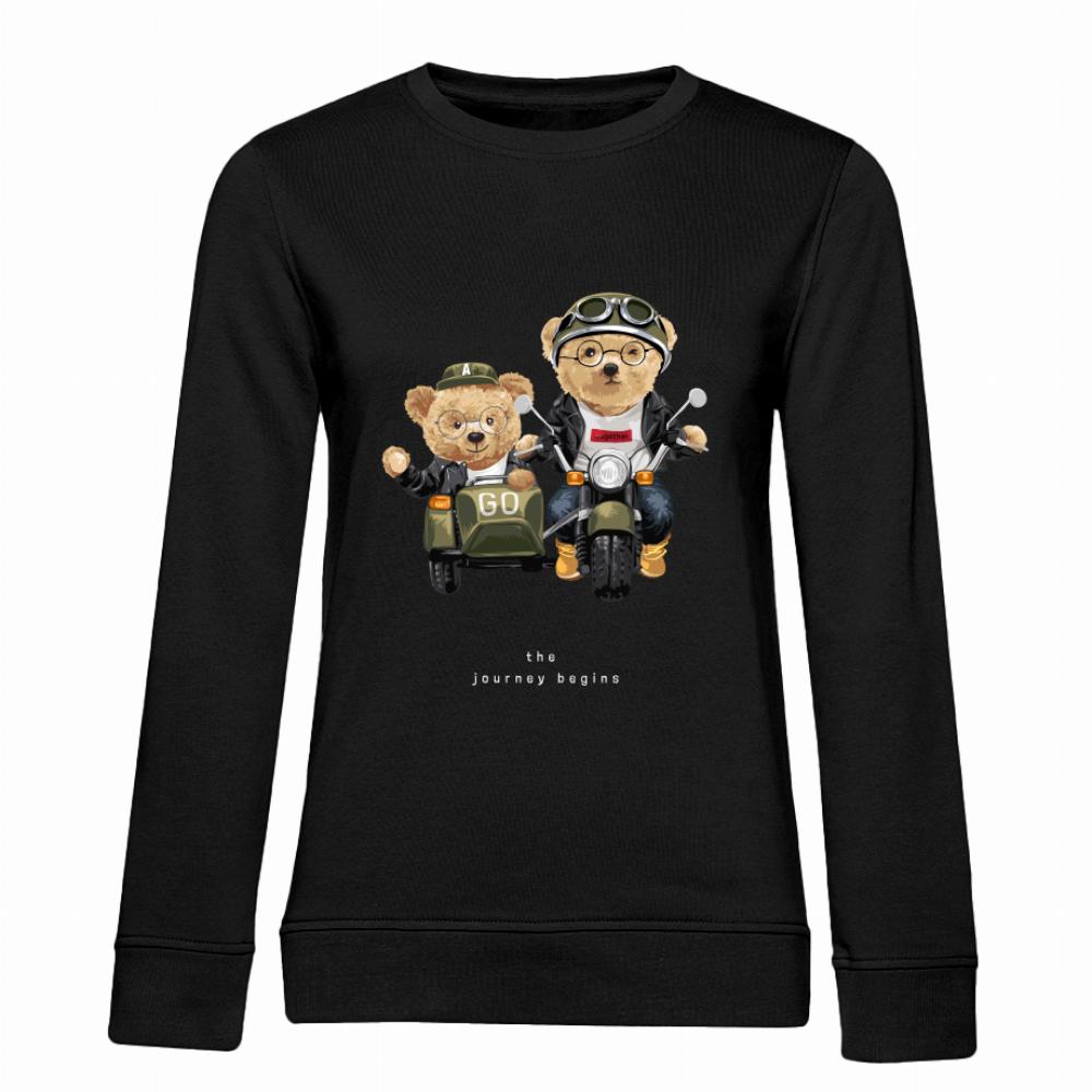 The Journey Begins bluza damska bez kaptura