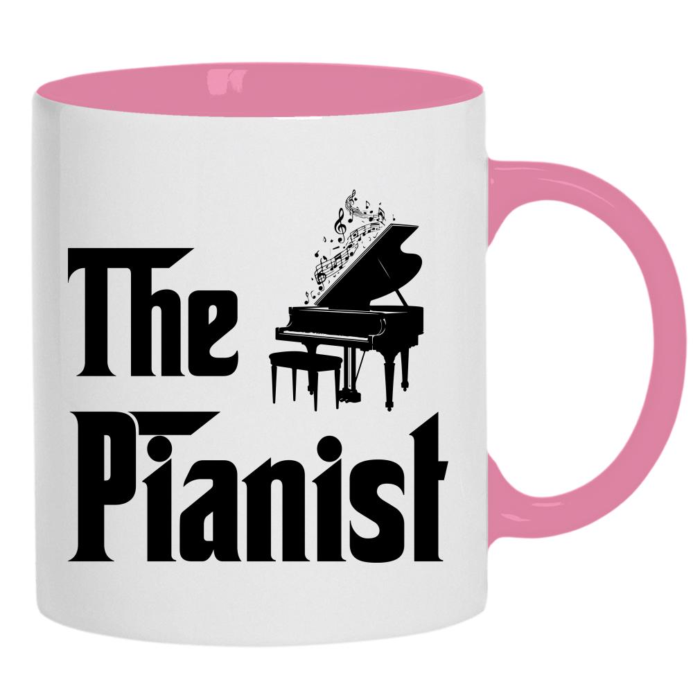 The Pianist kubek ucho kolor kolor różowy