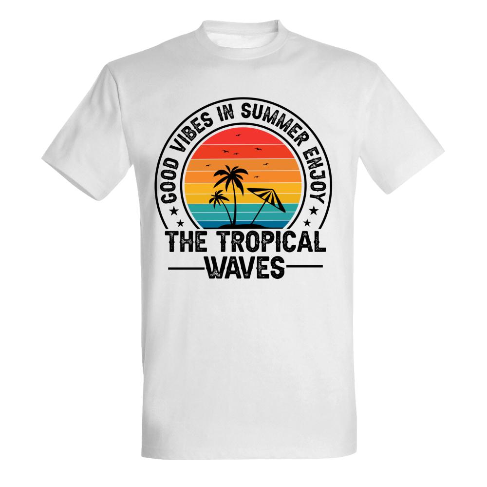 The Tropical Waves koszulka męska