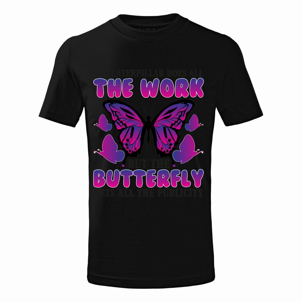 The Work Butterfly koszulka męska