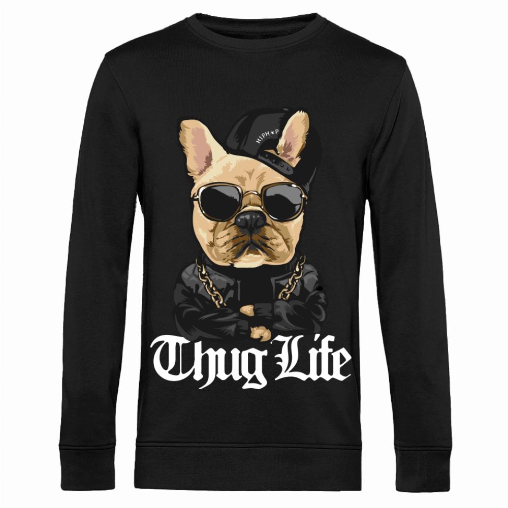 Thug Life bluza męska bez kaptura