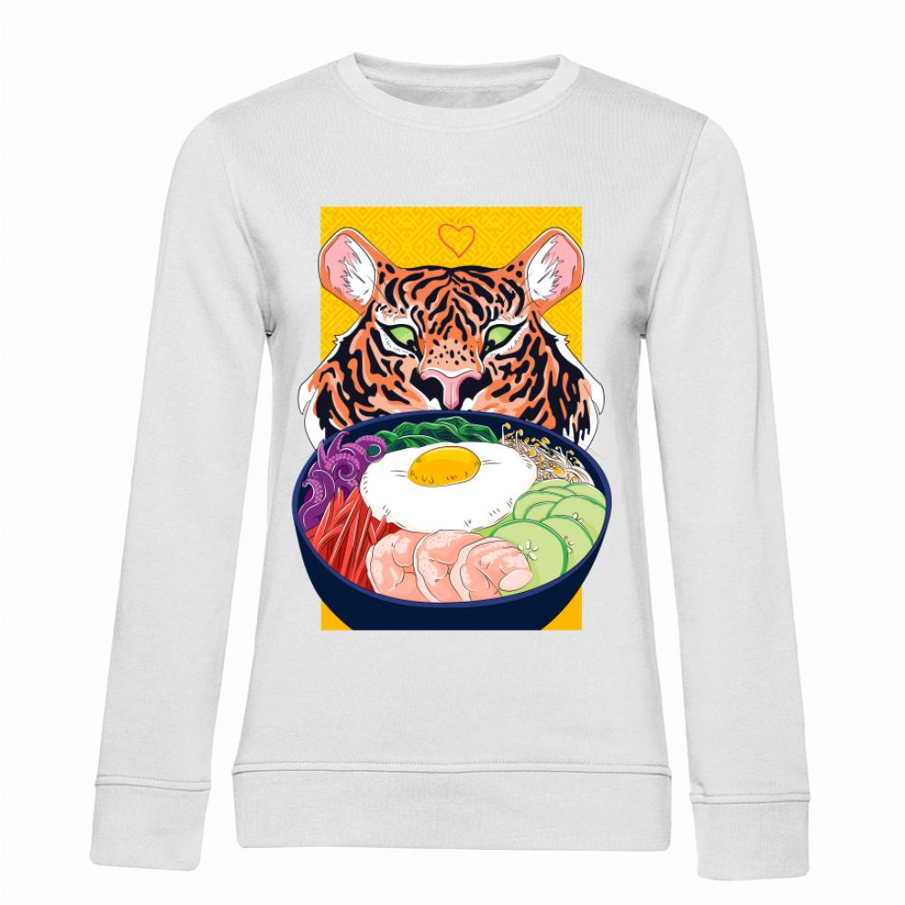 Tiger Ramen bluza damska bez kaptura