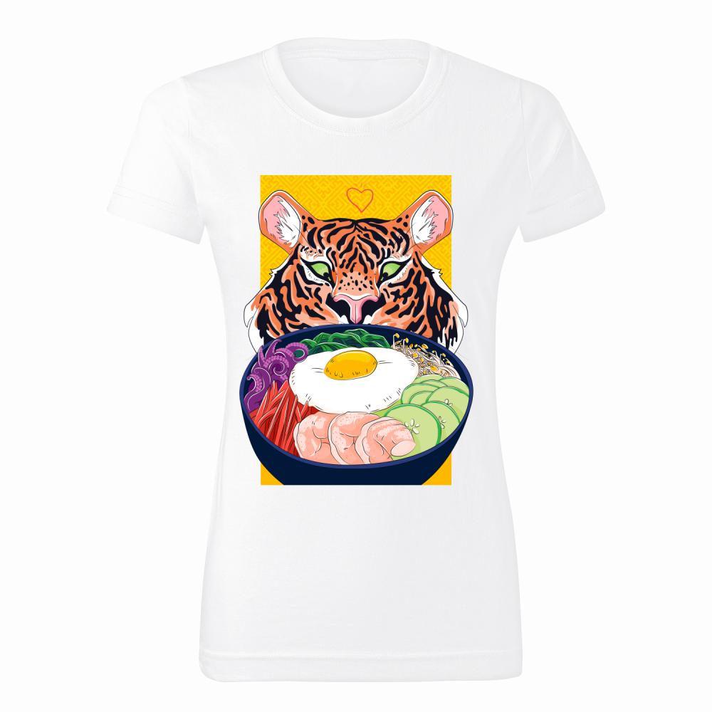 Tiger Ramen koszulka damska