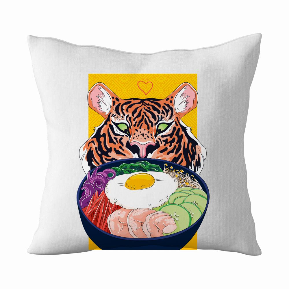 Tiger Ramen poduszka