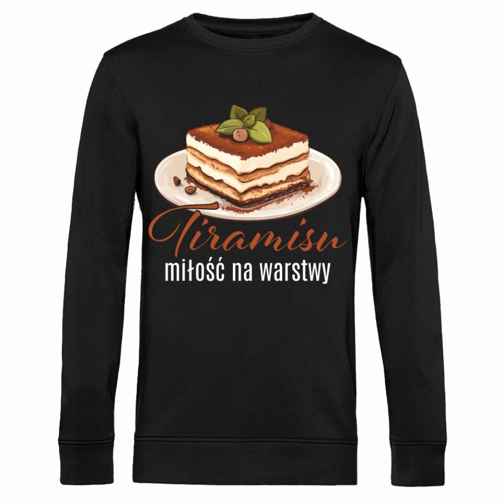 Tiramisu – miłość na warstwy bluza męska bez kaptura