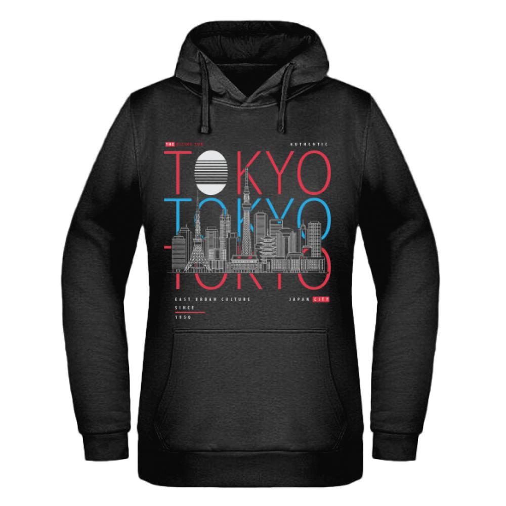 Tokyo City bluza damska z kapturem
