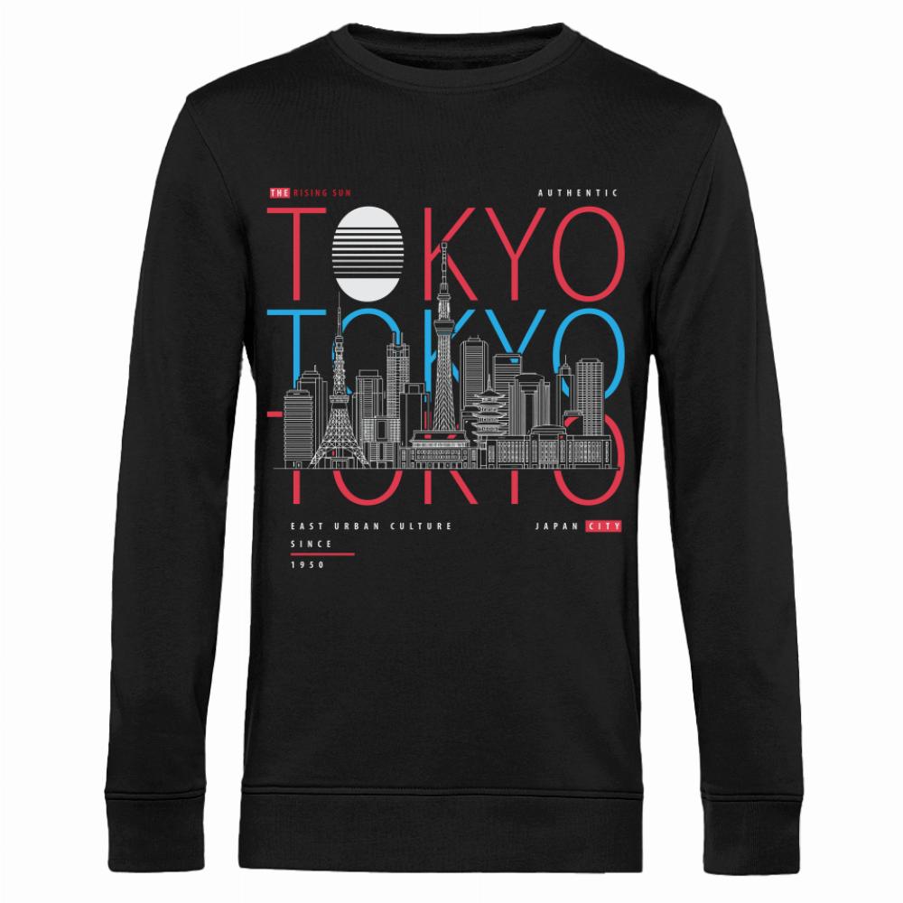 Tokyo City bluza męska bez kaptura