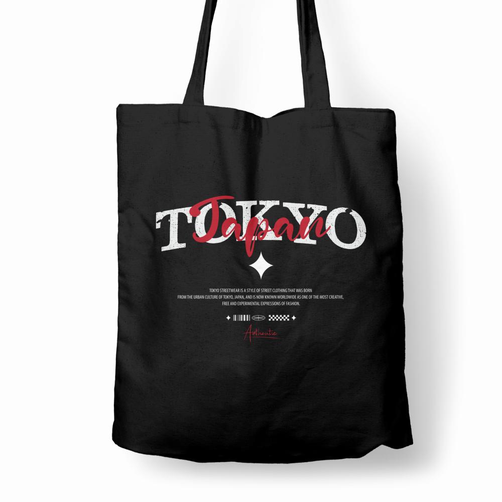 Tokyo Japan torba bawełniana