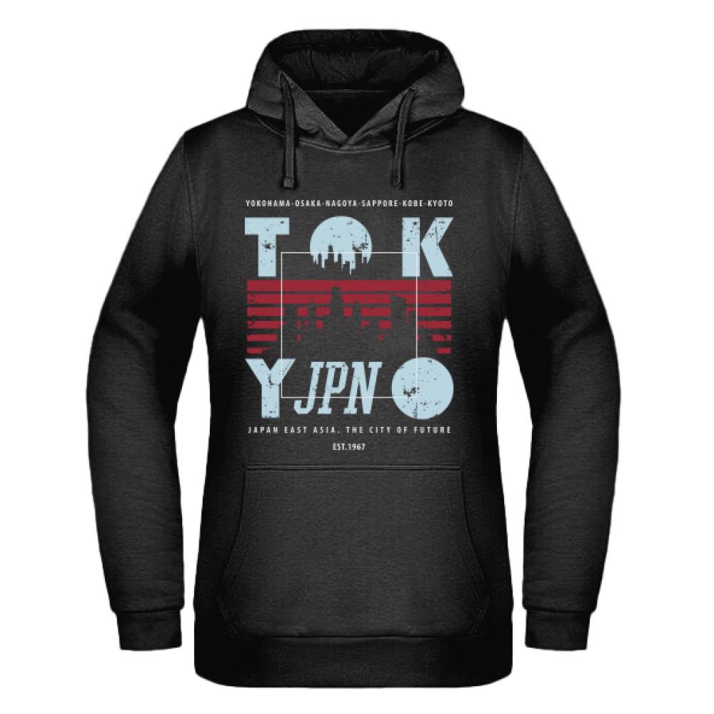 Tokyo – The City of Future bluza damska z kapturem