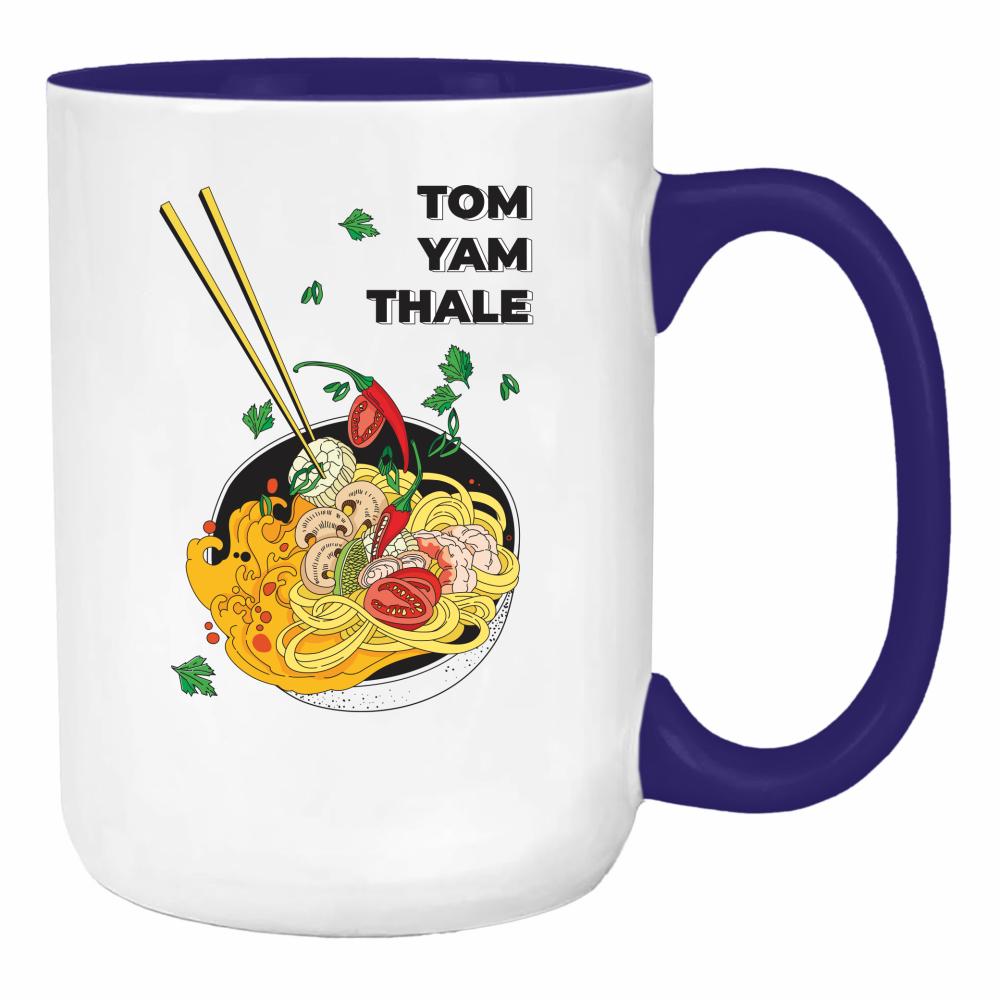 Tom Yam Thale duży kubek ucho kolor kolor navy