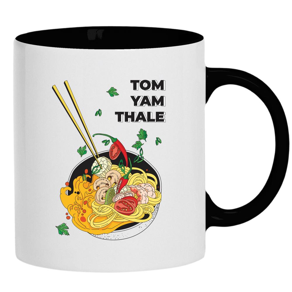 Tom Yam Thale kubek ucho kolor kolor czarnyy