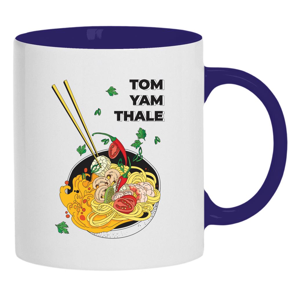 Tom Yam Thale kubek ucho kolor kolor navy