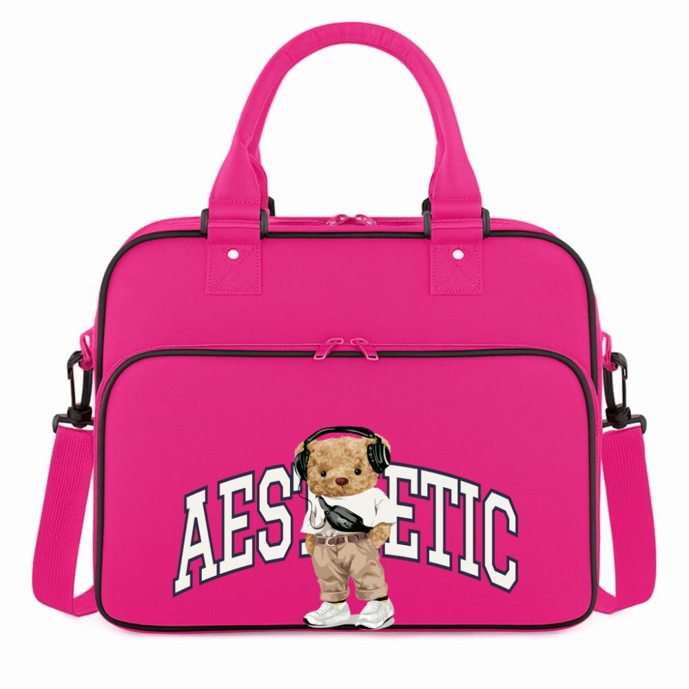 Torba Aesthetic 2 torba na siłownie różowa
