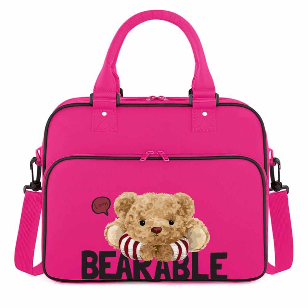 Torba Bearable 2 torba na siłownie różowa
