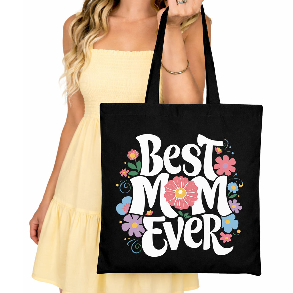 Torba Best Mom Ever torba bawełniana