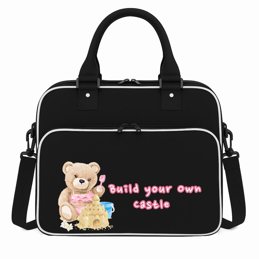 Torba Build your own castle torba na siłownie czarna