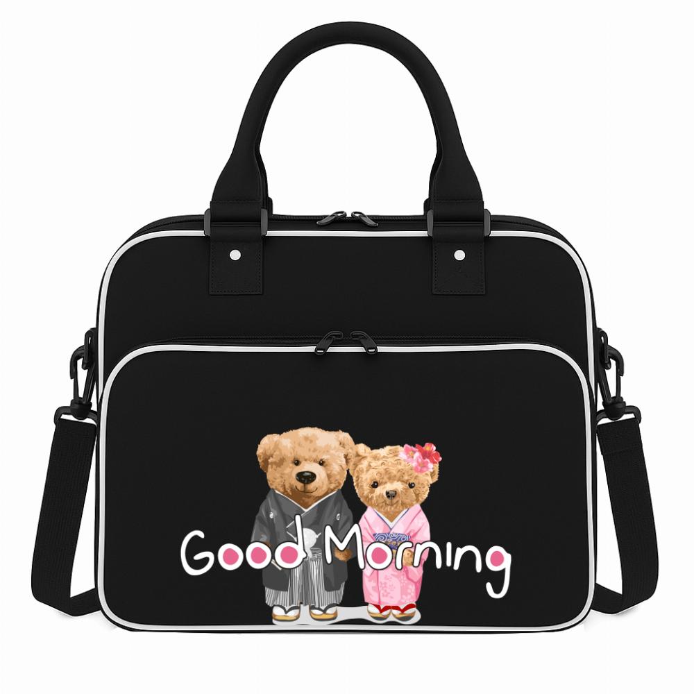 Torba Good morning torba na siłownie czarna